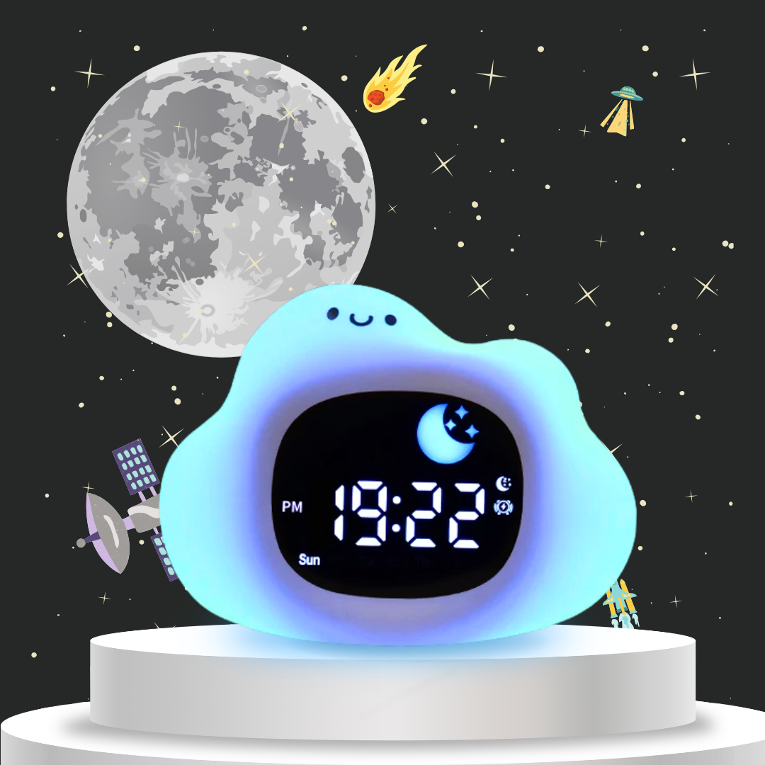 Devy GlowBuddy™ – Kids LED Alarm Clock & Night Light - Devy