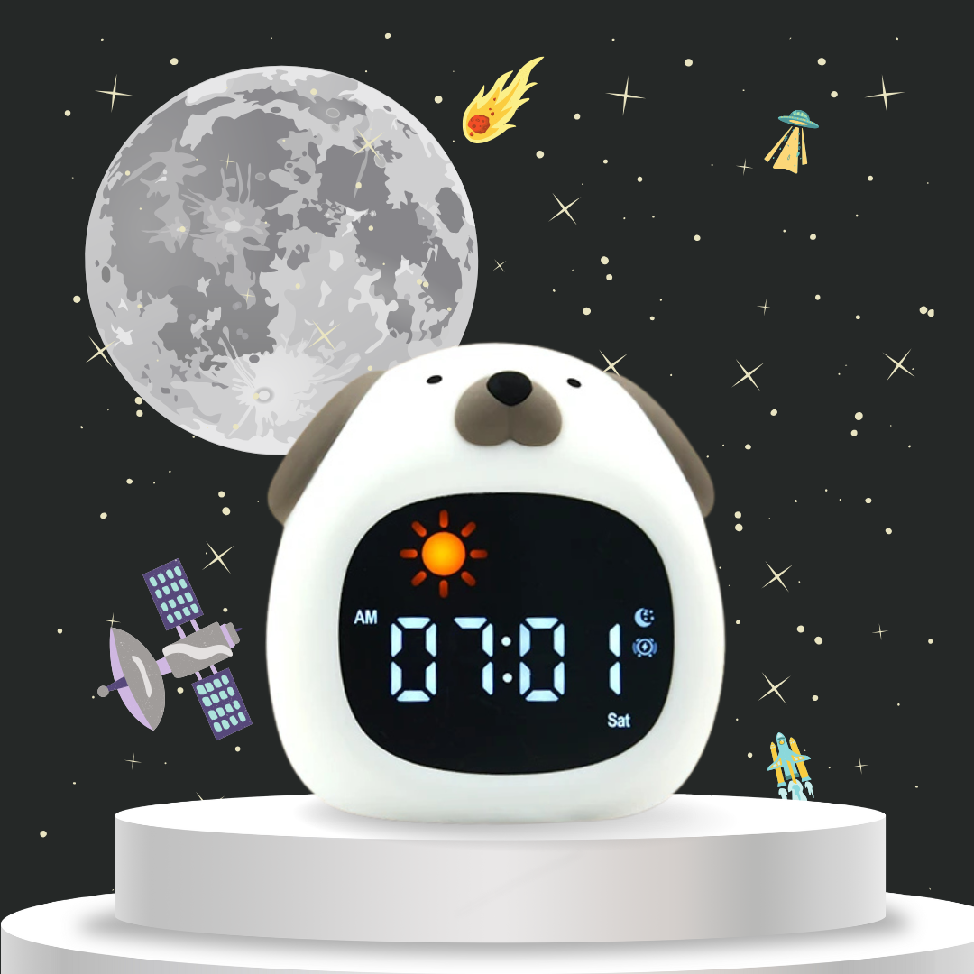 Devy GlowBuddy™ – Kids LED Alarm Clock & Night Light - Devy