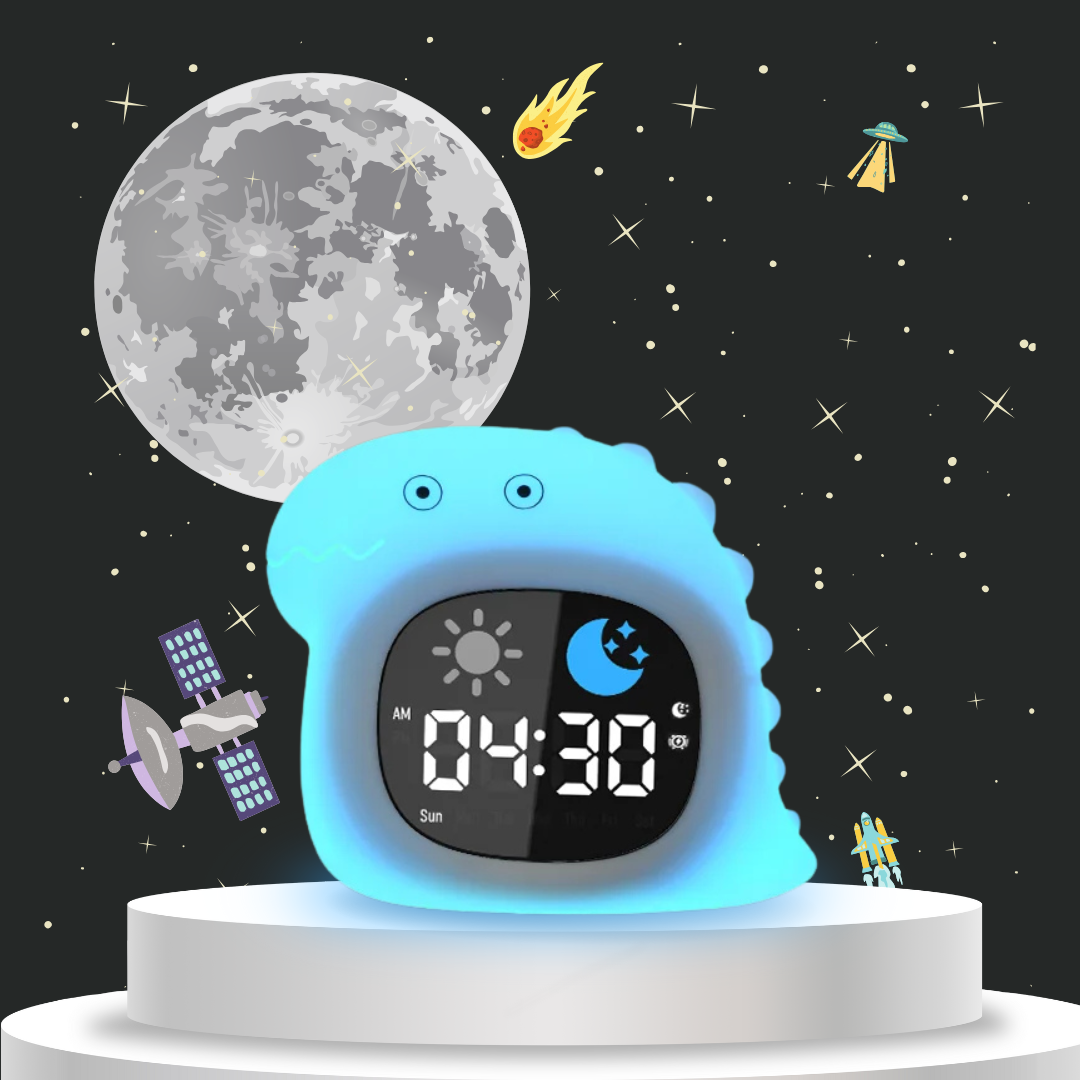 Devy GlowBuddy™ – Kids LED Alarm Clock & Night Light - Devy