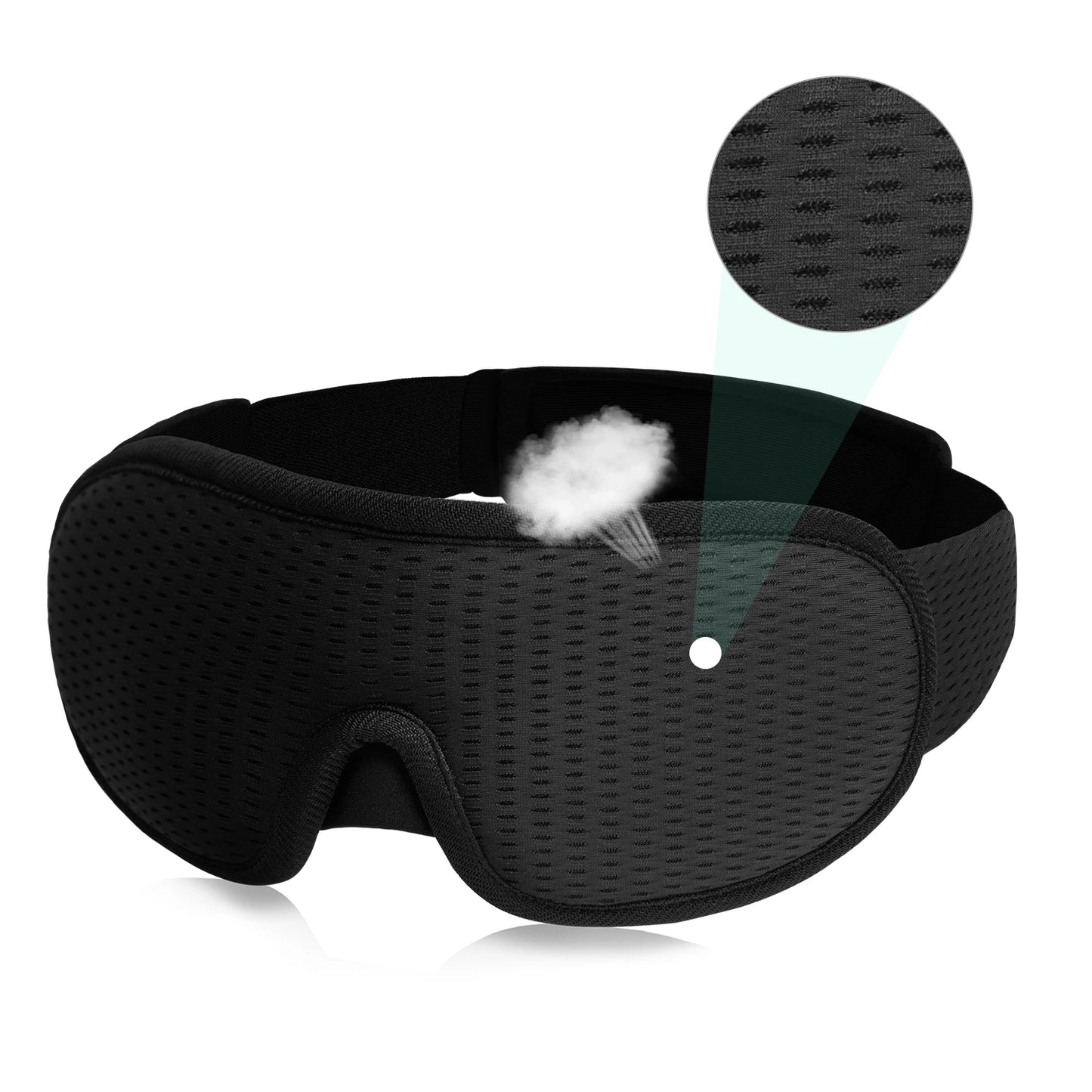 DreamShade™ 3D Sleep Mask – Total Darkness, Deeper Sleep - Devy