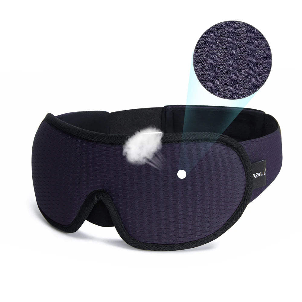 DreamShade™ 3D Sleep Mask – Total Darkness, Deeper Sleep - Devy