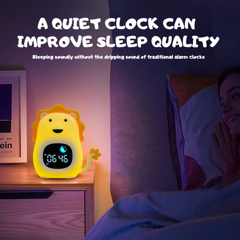 Devy GlowBuddy™ – Kids LED Alarm Clock & Night Light - Devy