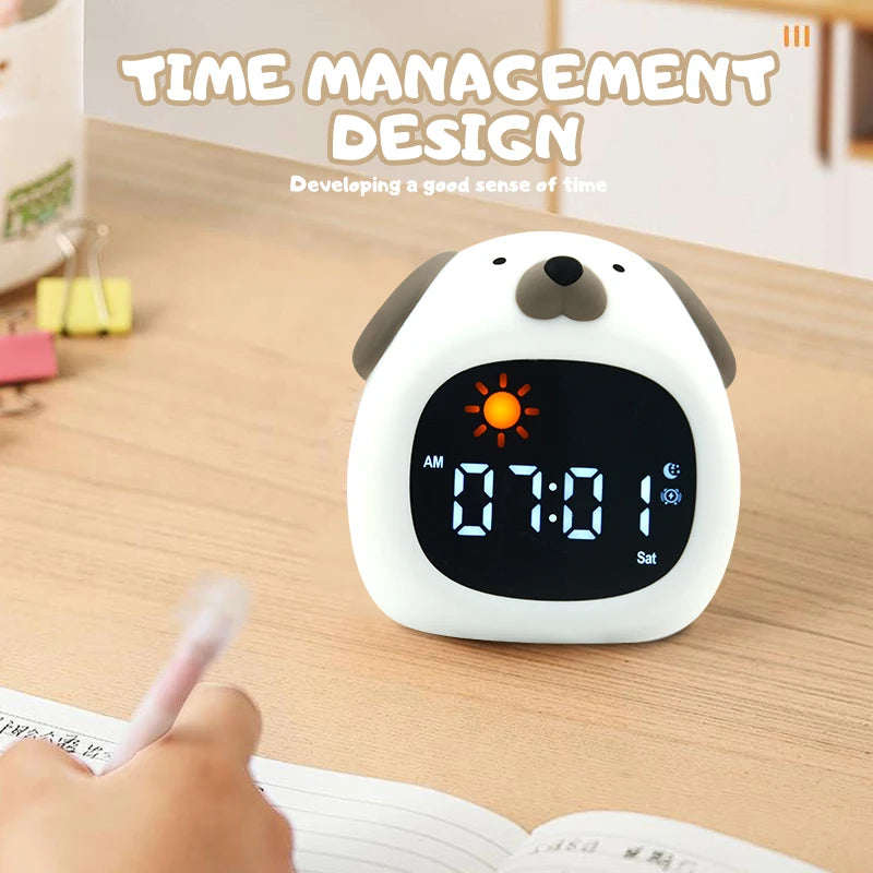 Devy GlowBuddy™ – Kids LED Alarm Clock & Night Light - Devy