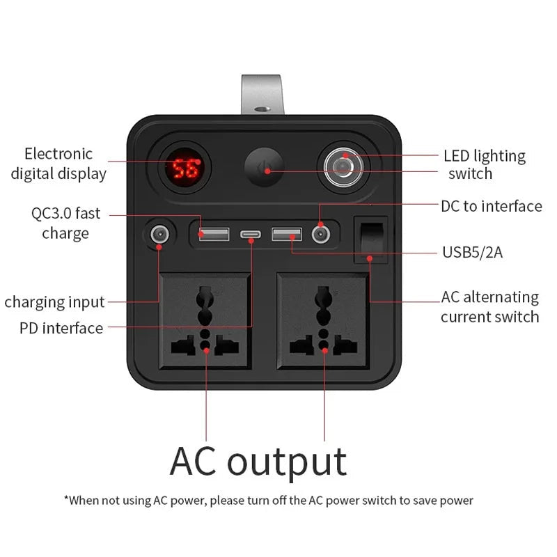 VoltSurge Portable Power Station 90000
