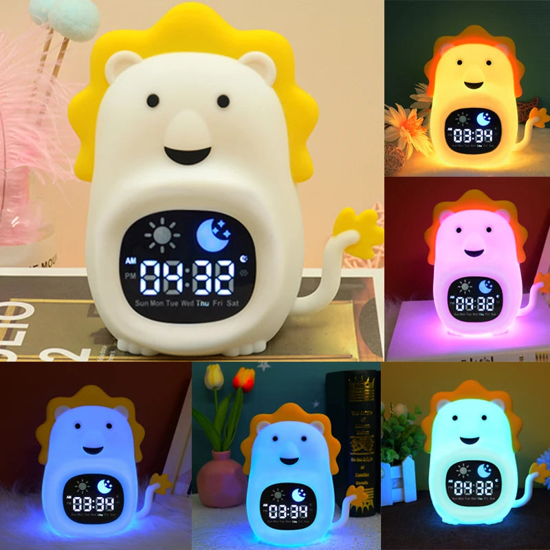 Devy GlowBuddy™ – Kids LED Alarm Clock & Night Light - Devy
