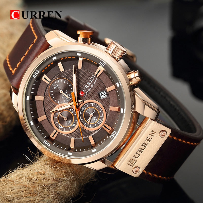 CURREN Leather Watches - Devy