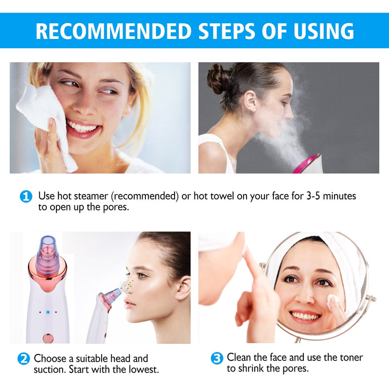 GlowSuck Pro - Blackhead and Pimple Remover. - Devy