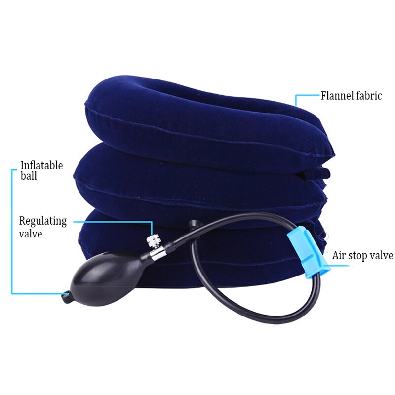 Air Neck ® Cushion - Decompression of the Neck Vertebrae. - Devy