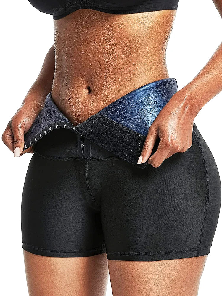 High-Waist Sweat Shaper – Fat-Burning & Workout Trainer