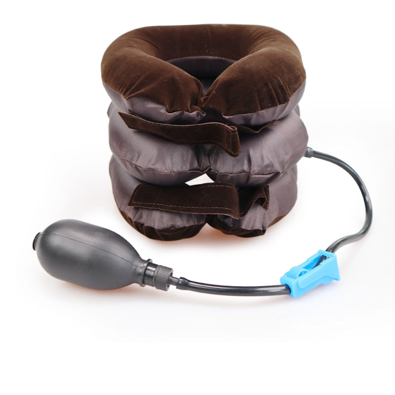 Air Neck ® Cushion - Decompression of the Neck Vertebrae. - Devy