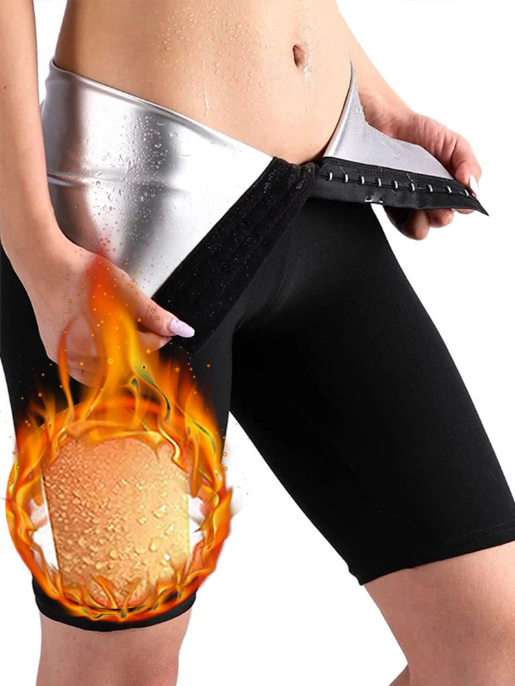 High-Waist Sweat Shaper – Fat-Burning & Workout Trainer