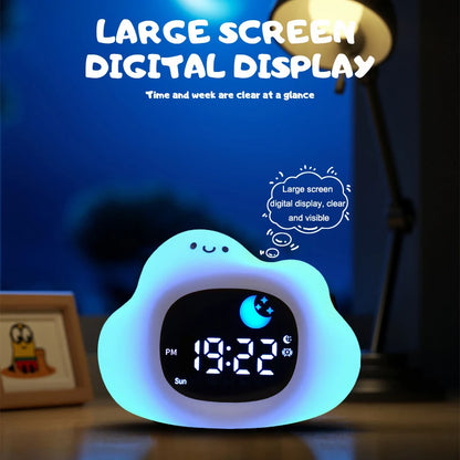Devy GlowBuddy™ – Kids LED Alarm Clock & Night Light - Devy