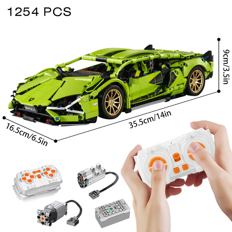 TurboCraft Supercar Remote Control Kit