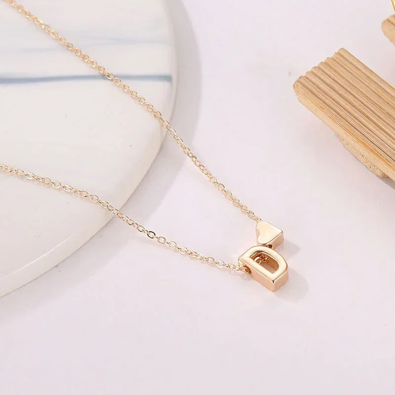 Ethereal Essence Initial Necklace